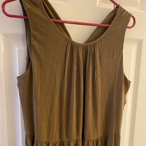Banana Republic maxi dress is brown